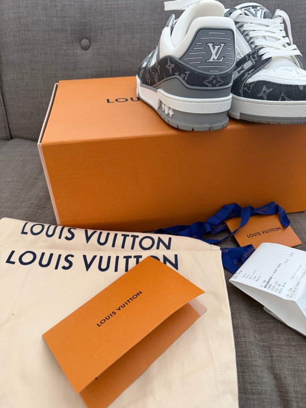 Louis Vuitton Monogram LV Trainer Sneakers - Picture 14 of 16